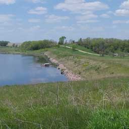 Image of a private dam