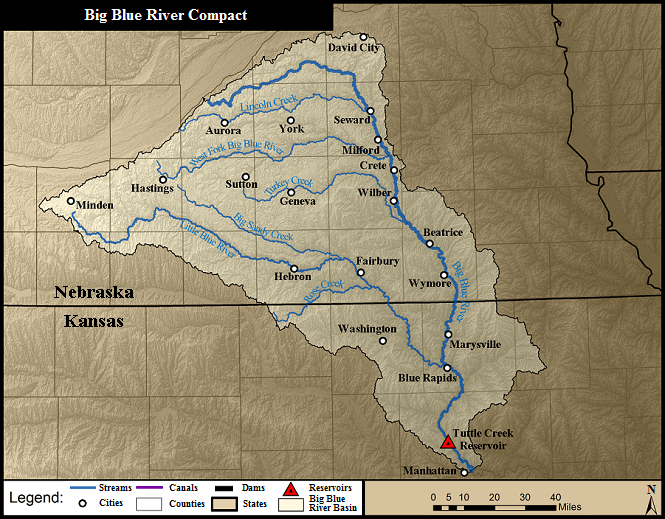 Big Blue River Compact Map