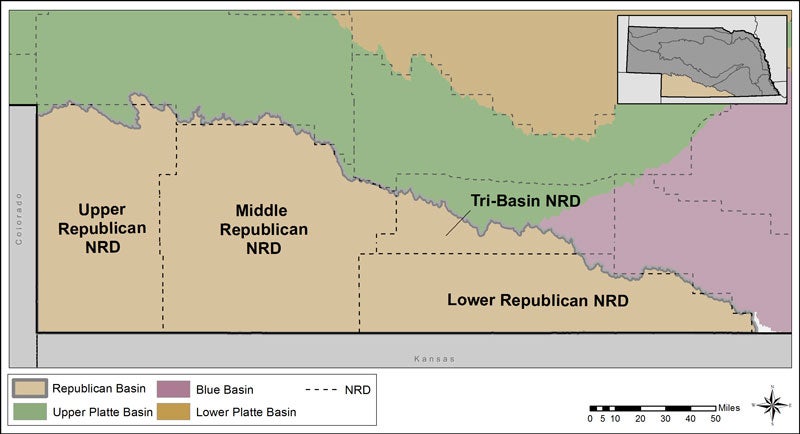 Republican River Basin Map