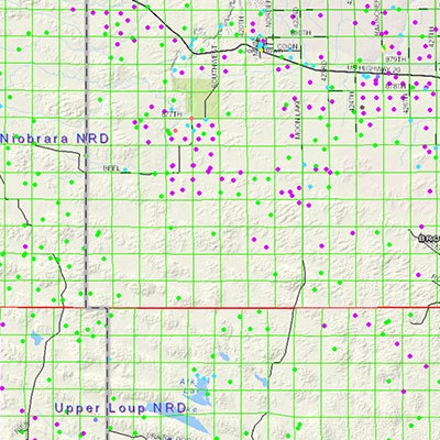 portion of groundwater map