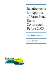 requirements for dams built before 2005 cover