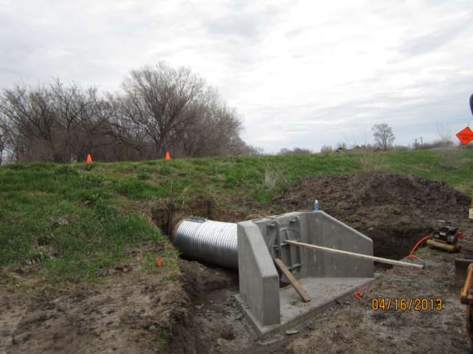 Flood Mitigation Project in DeWitt Department of Natural Resources